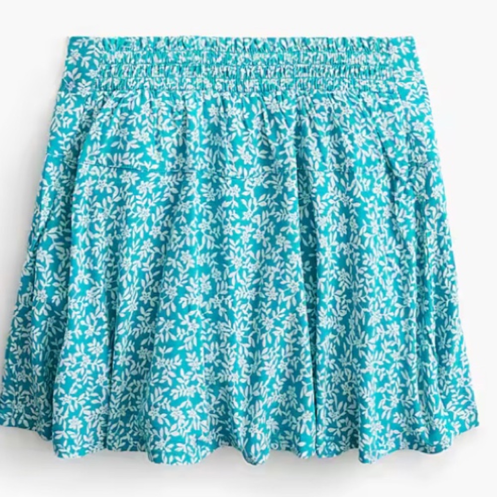 Crewcuts Blue Floral Skort - Picture 6 of 6